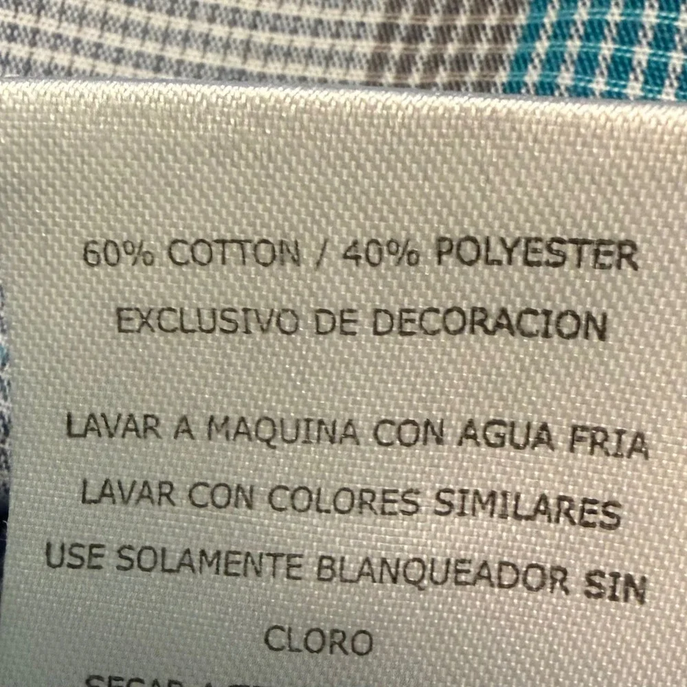 Levis Mens M Shirt Blue Grey Western‎ Plaid Short Sleeve Pearl Snap